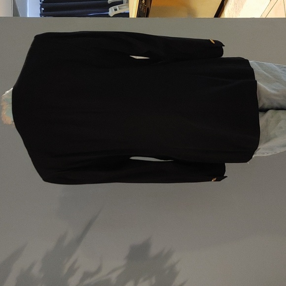 ESCADA Black Wool Button down Blazer Jacket 40 Medium - Picture 2 of 16